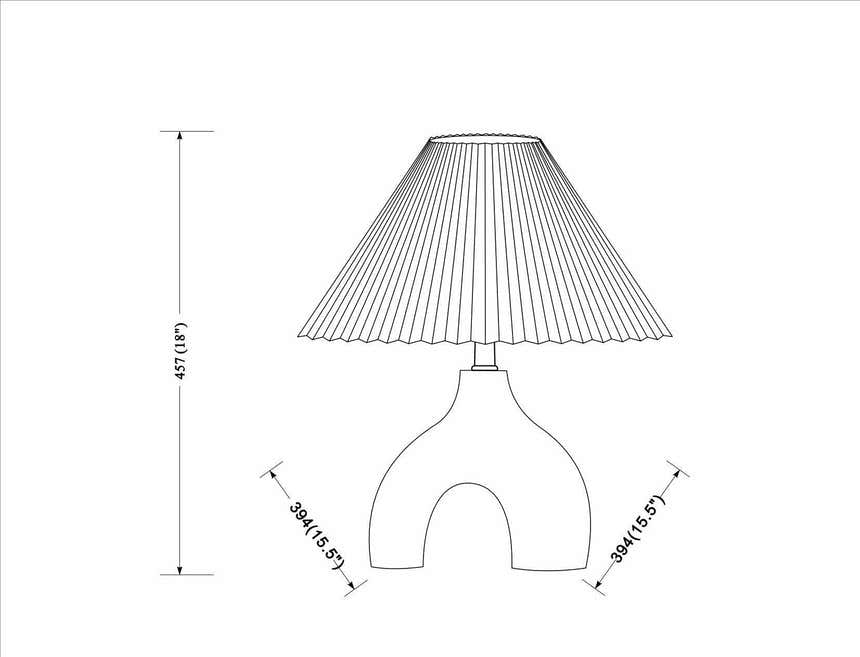 Ottenhofen Navy Table Lamp