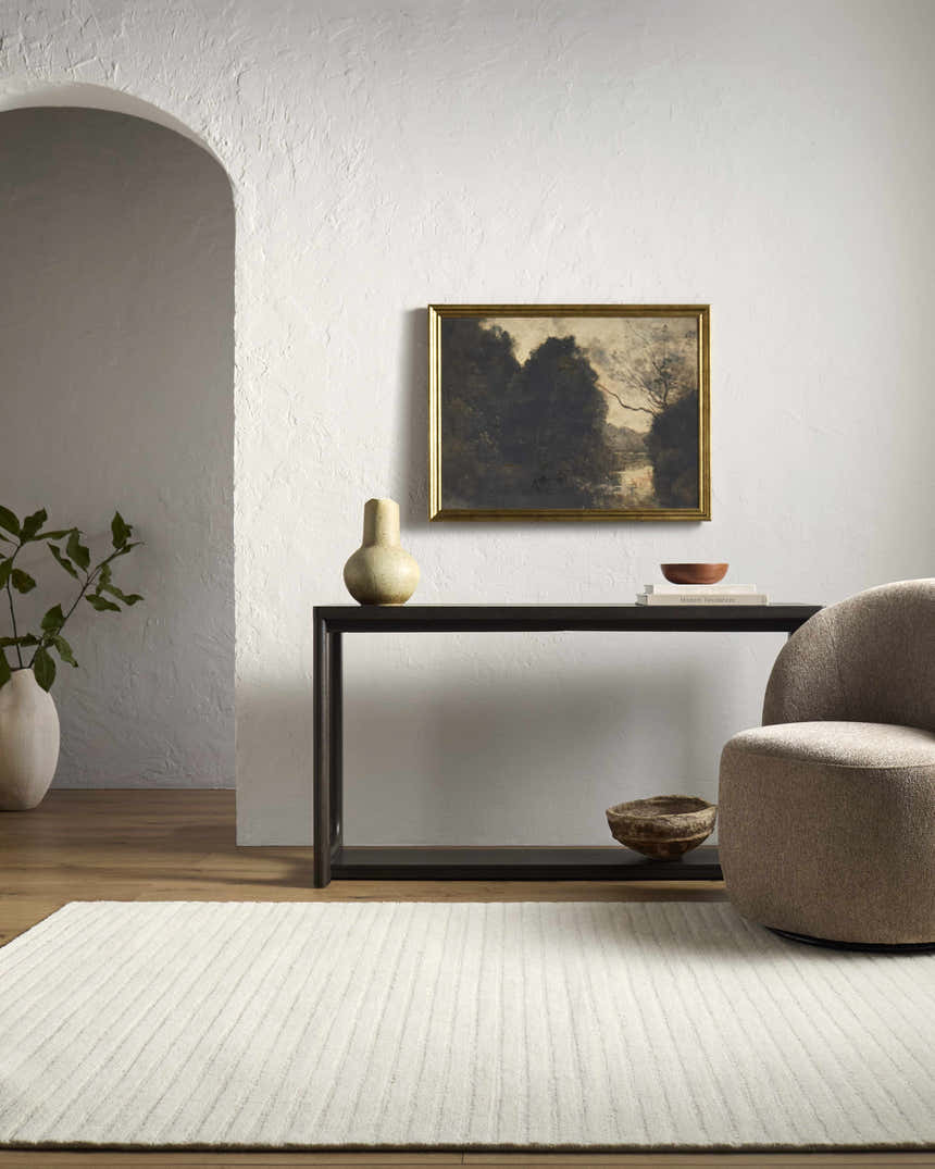 Made to Order Custom Size Destry Ivory Area Rug