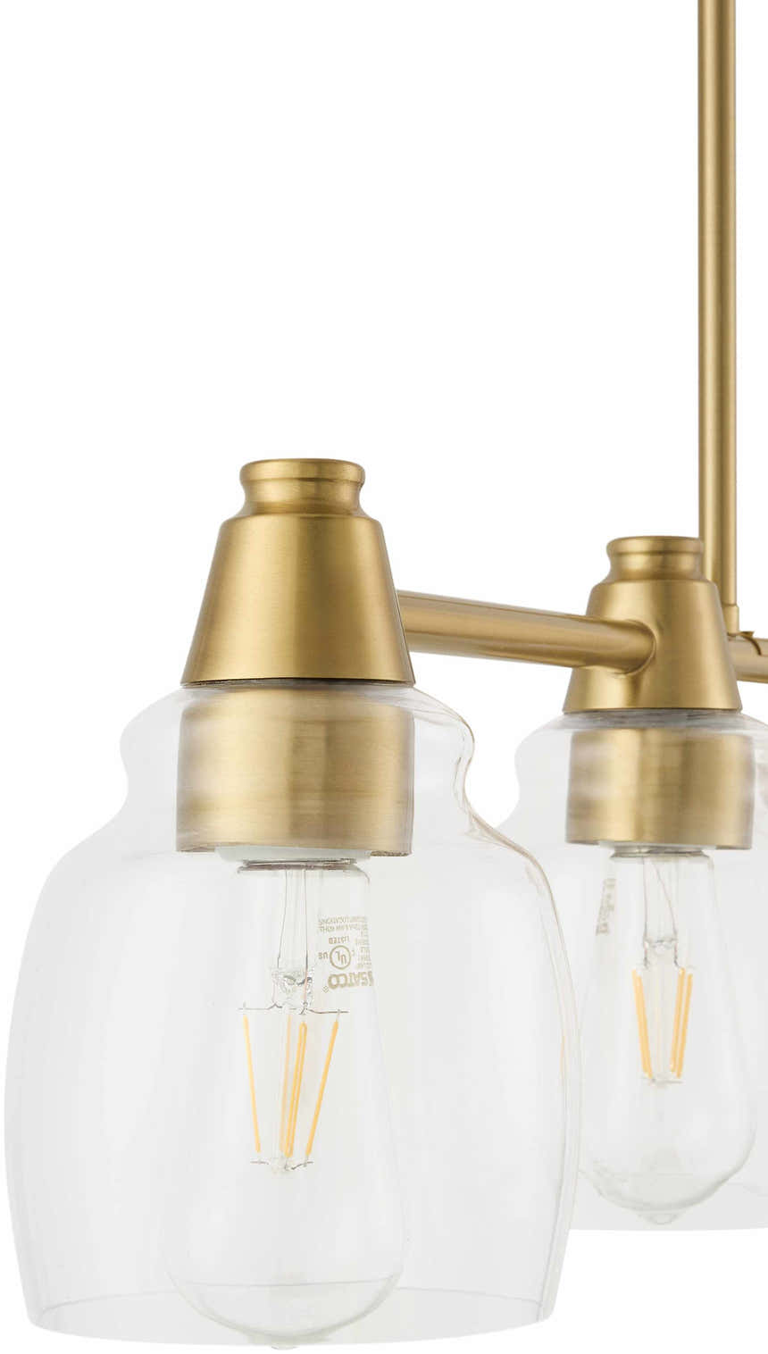Dondaicha Metallic - Brass Chandelier