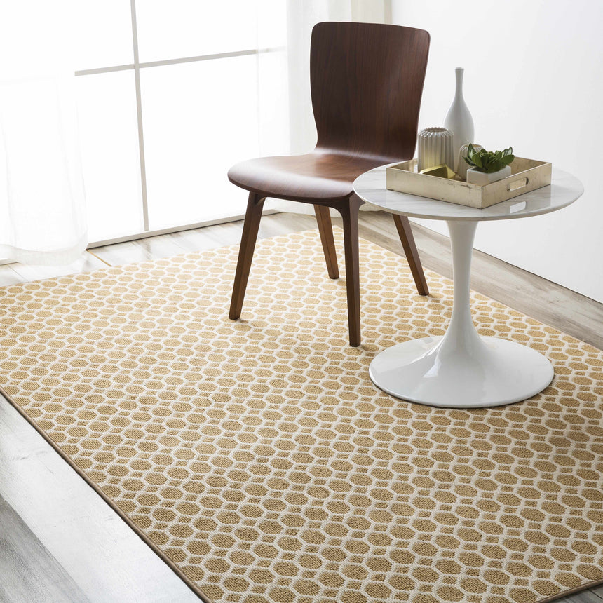 Eliza Light Brown Cut and Sew Custom Rug