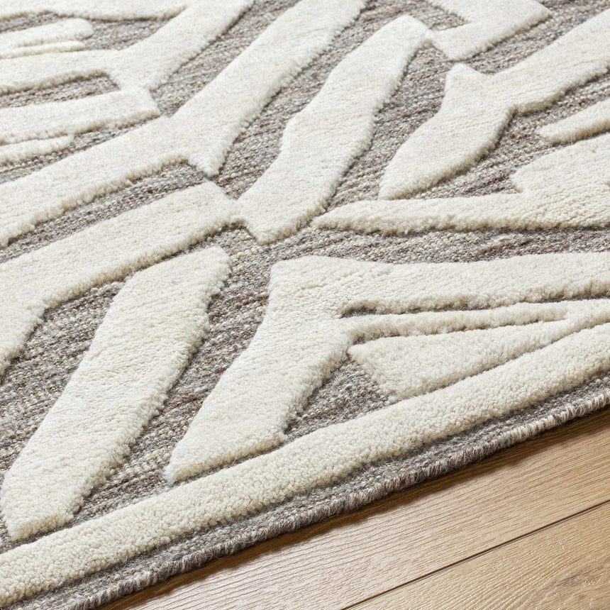 Elvan Premium Hand Knotted Wool Area Rug