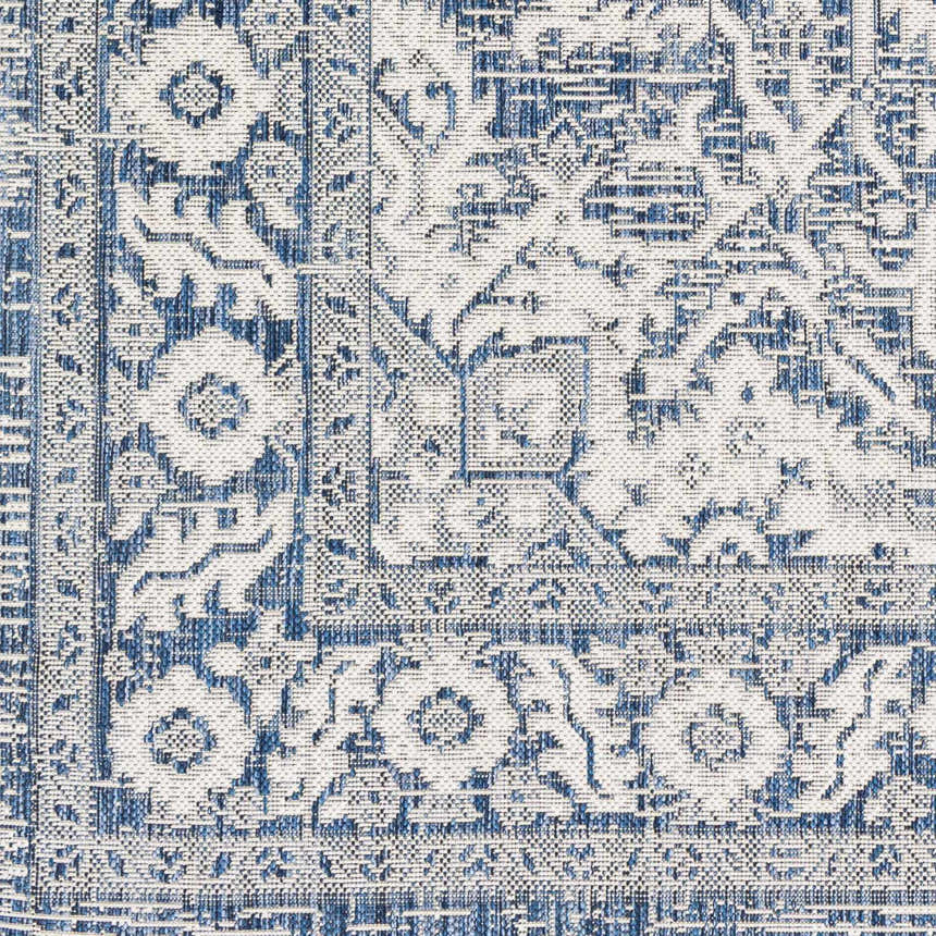 Sample Etoile Navy Blue Performance Rug