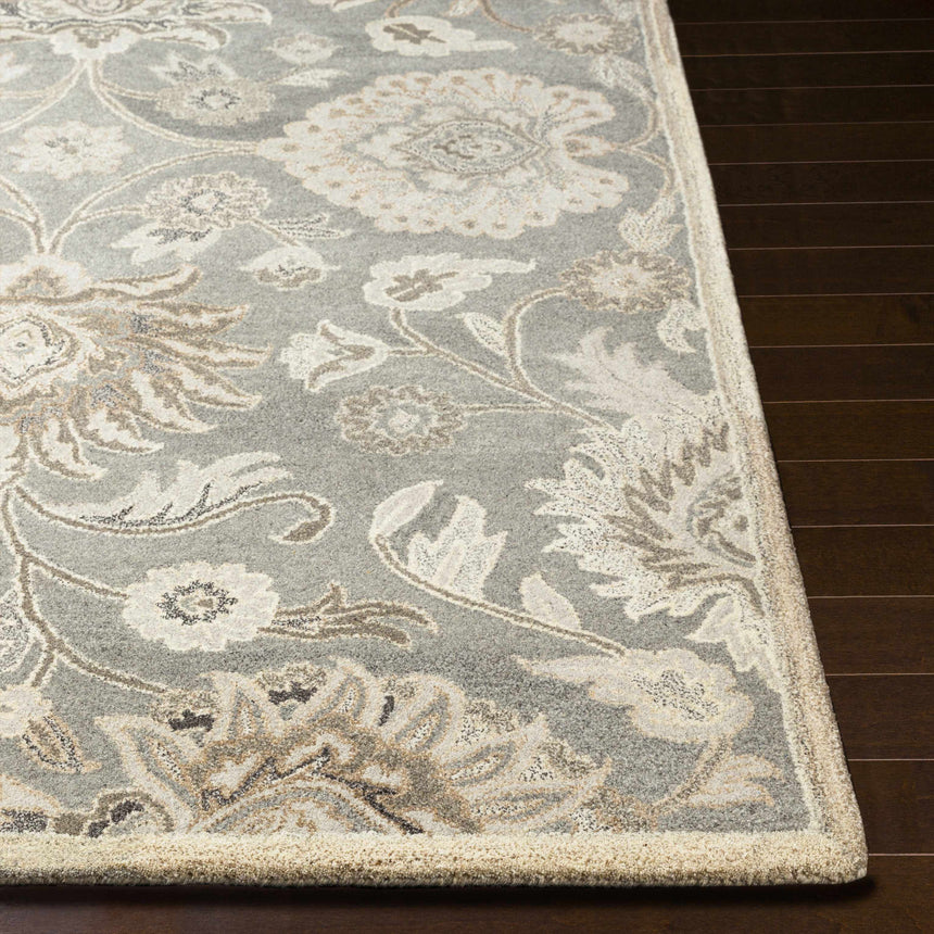 Made to Order Custom Size Conesus Hand Tufted Ivory & Taupe 1195 Area Rug