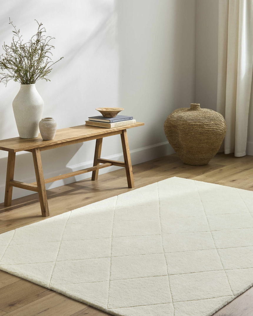 Almeda Washable Wool Area Rug