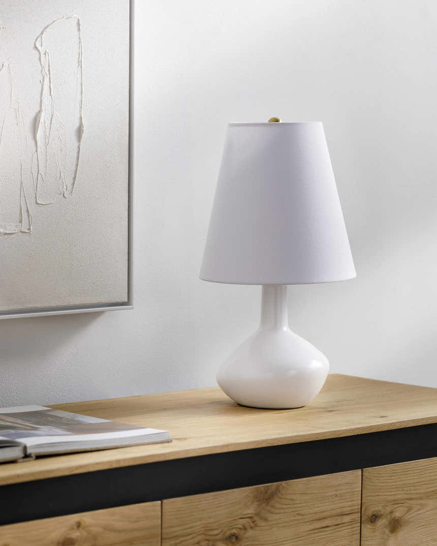 Filottrano White Table Lamp
