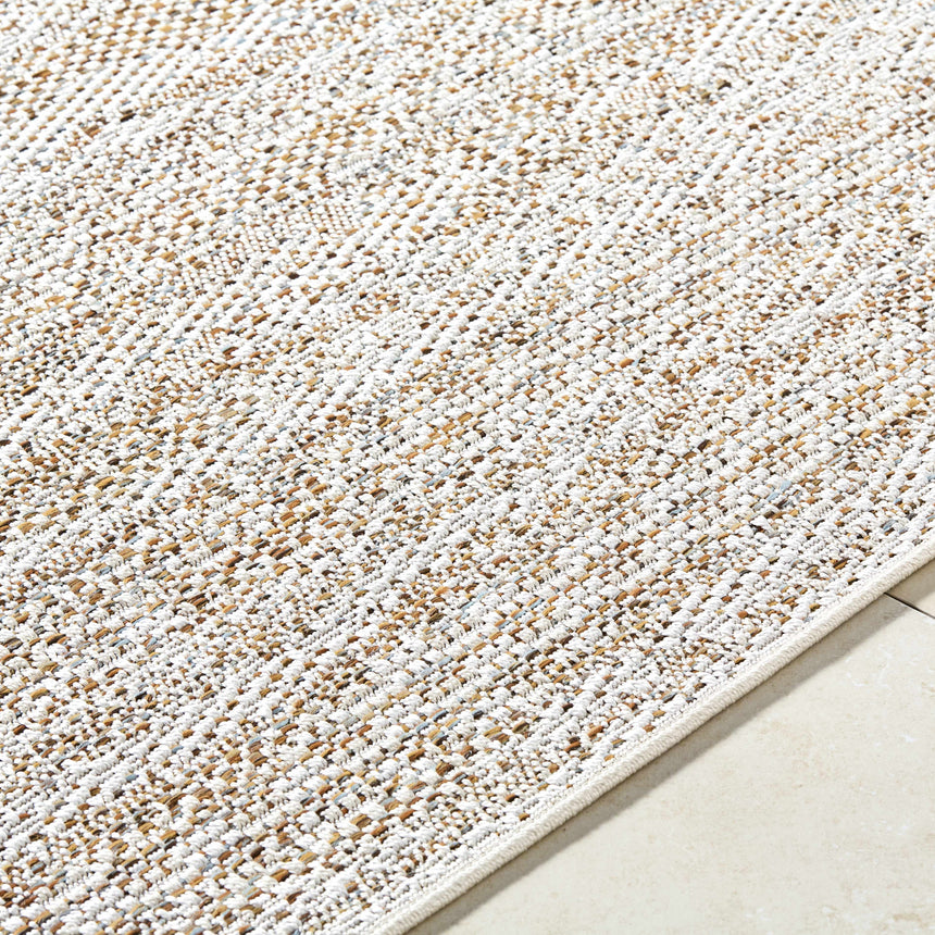 Alezae Beige Area Rug