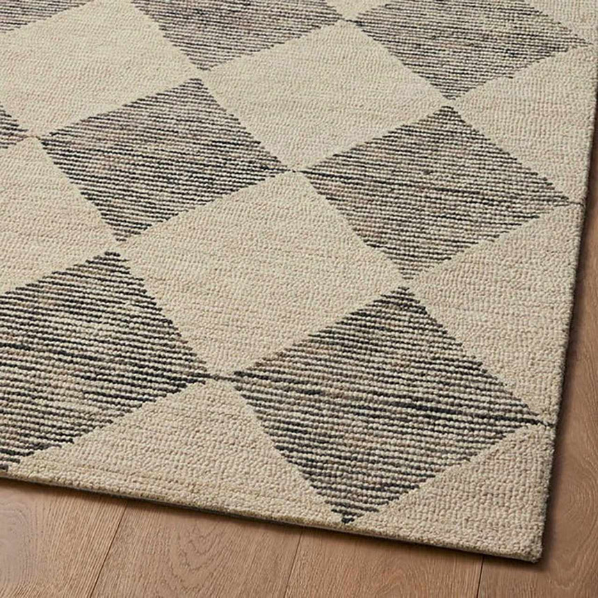 Loloi Francis FRA-01 Beige Charcoal Wool Rug
