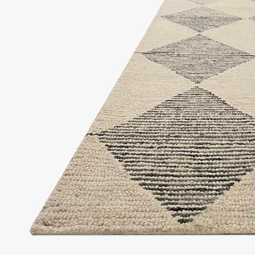 Loloi Francis FRA-01 Beige Charcoal Wool Rug