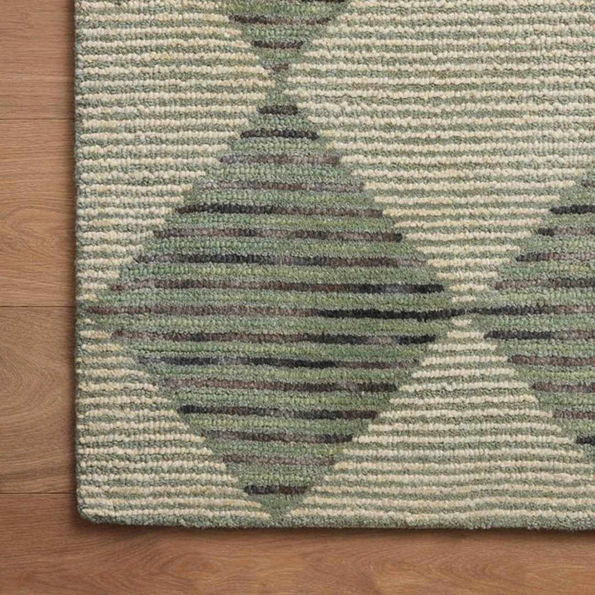 Loloi Francis FRA-01 Spa Green Wool Rug