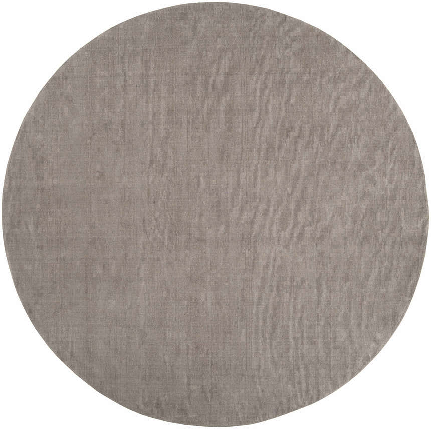 Made to Order Custom Size Brockton Solid Wool Gray Area Rug