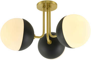 Soft Tan Modern Chandelier with glass details for dining or living rooms