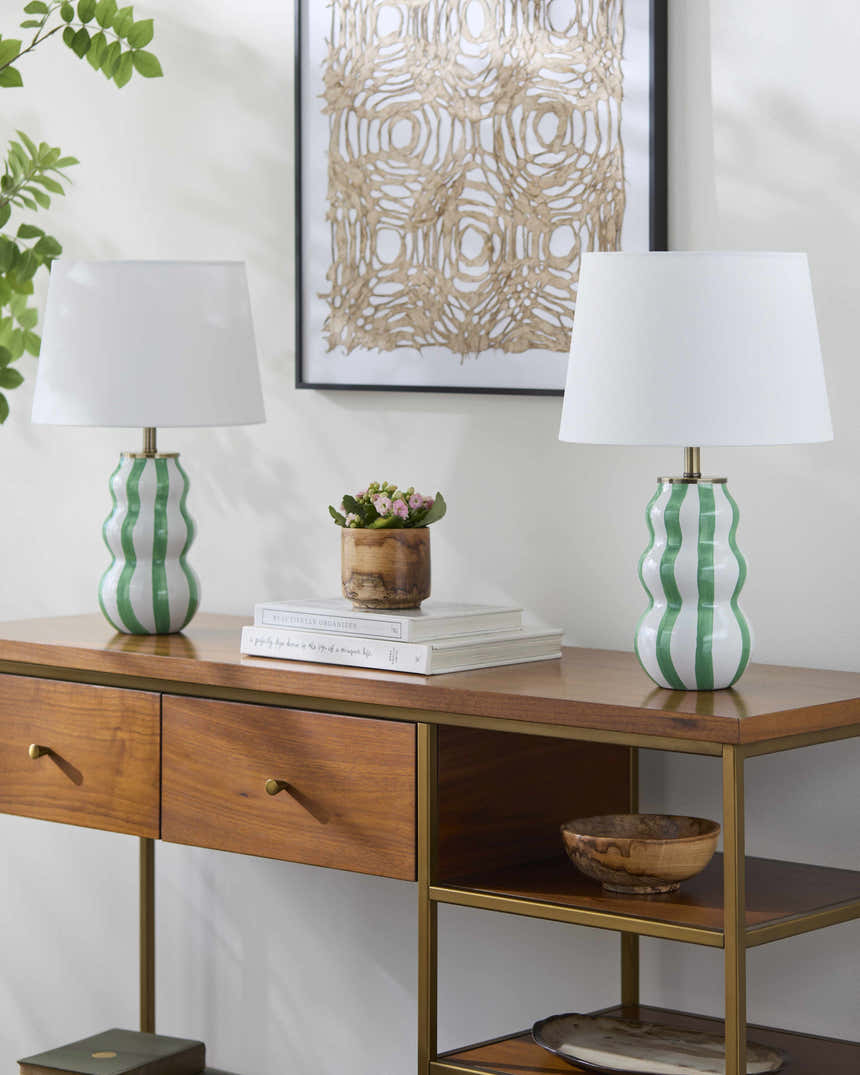 Flexeiras Green Table Lamp