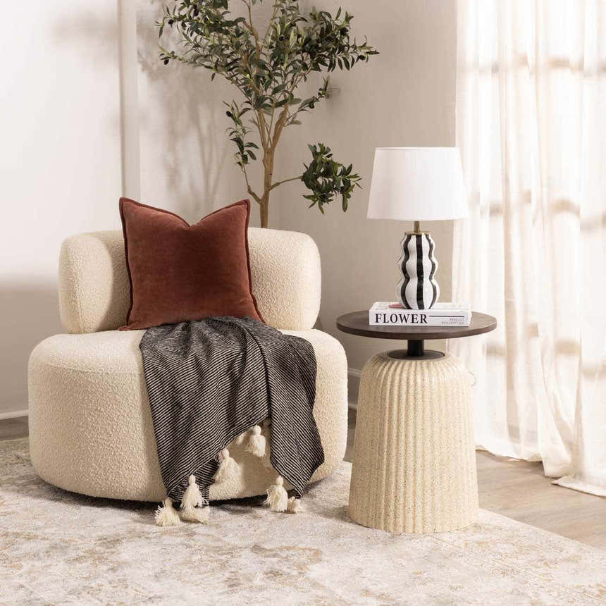 Flexeiras Navy Table Lamp
