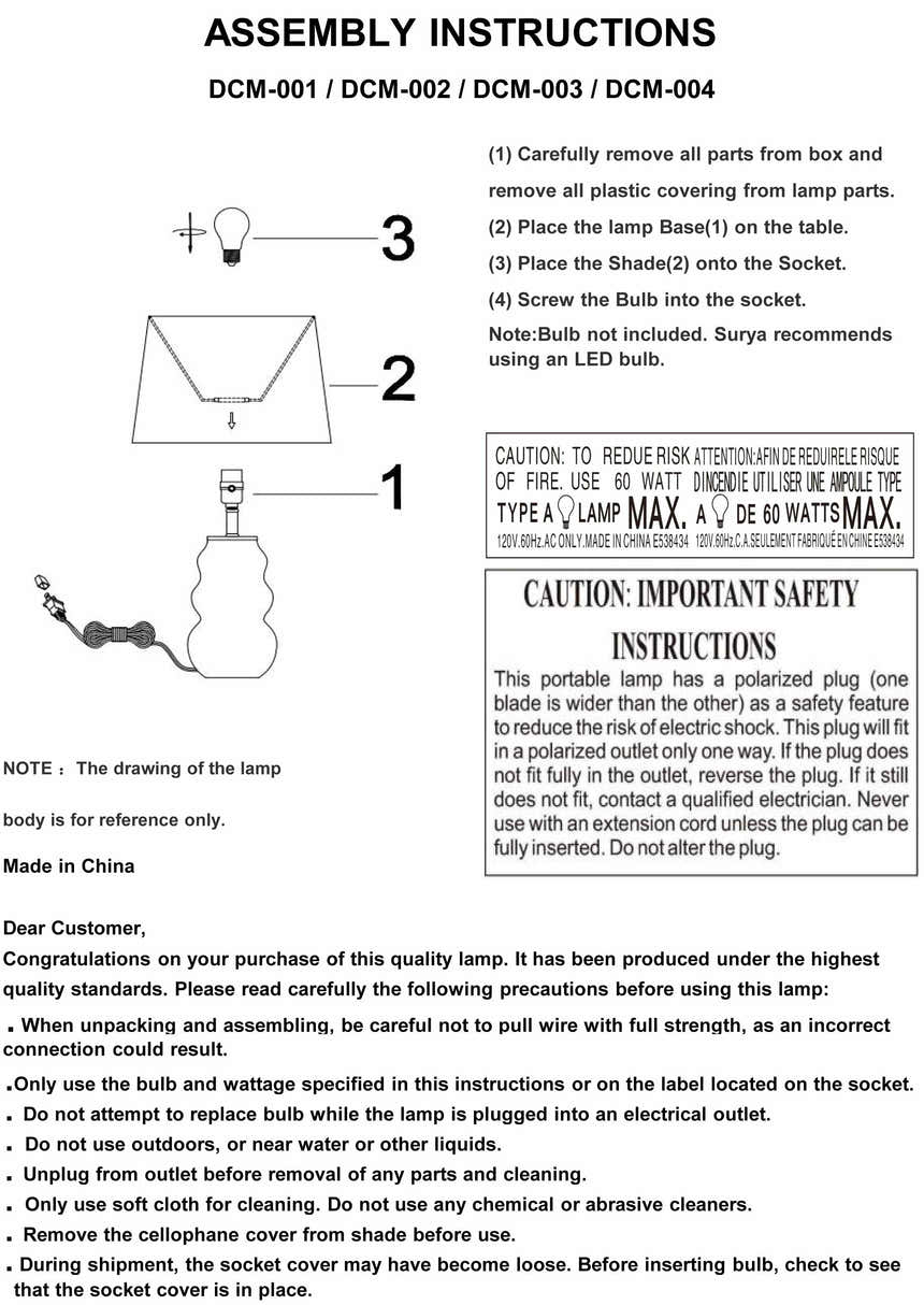Flexeiras Red Table Lamp