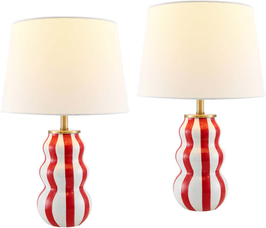 Flexeiras Red Table Lamp
