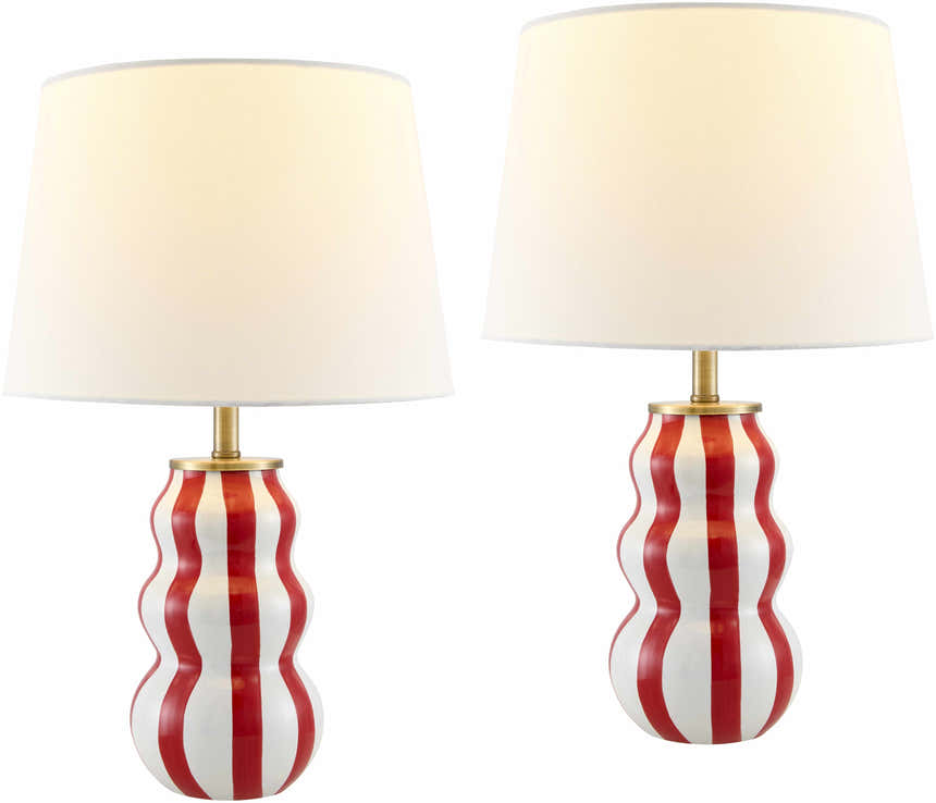 Flexeiras Red Table Lamp