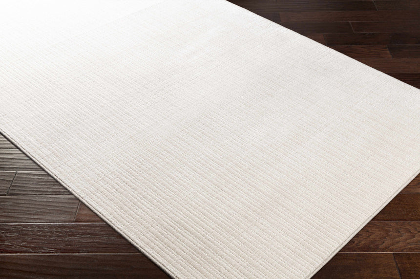 Gunther Off White Hand Loomed Cut and Sew Custom Rug