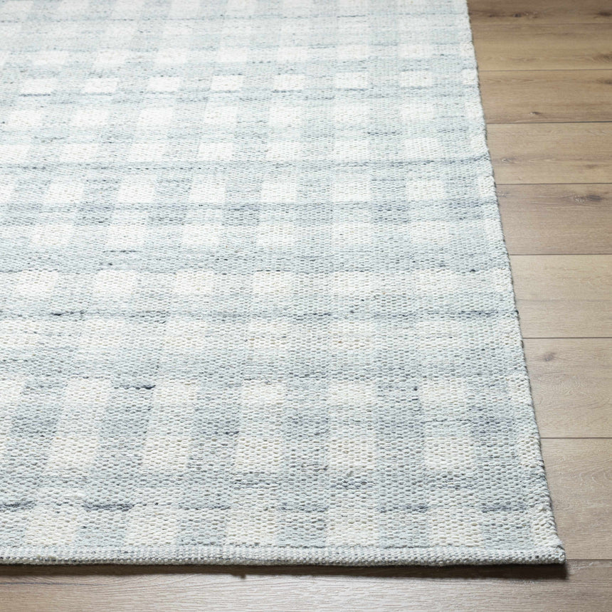 Made to Order Custom Size Garth Light Slate Area Rug