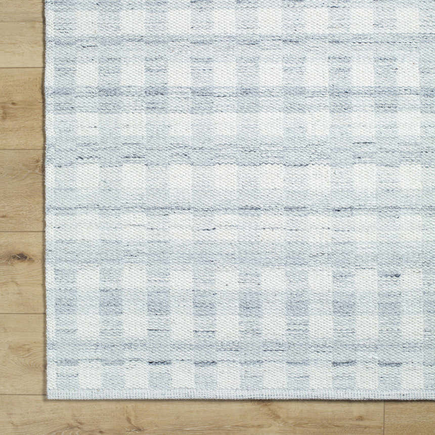 Made to Order Custom Size Garth Light Slate Area Rug