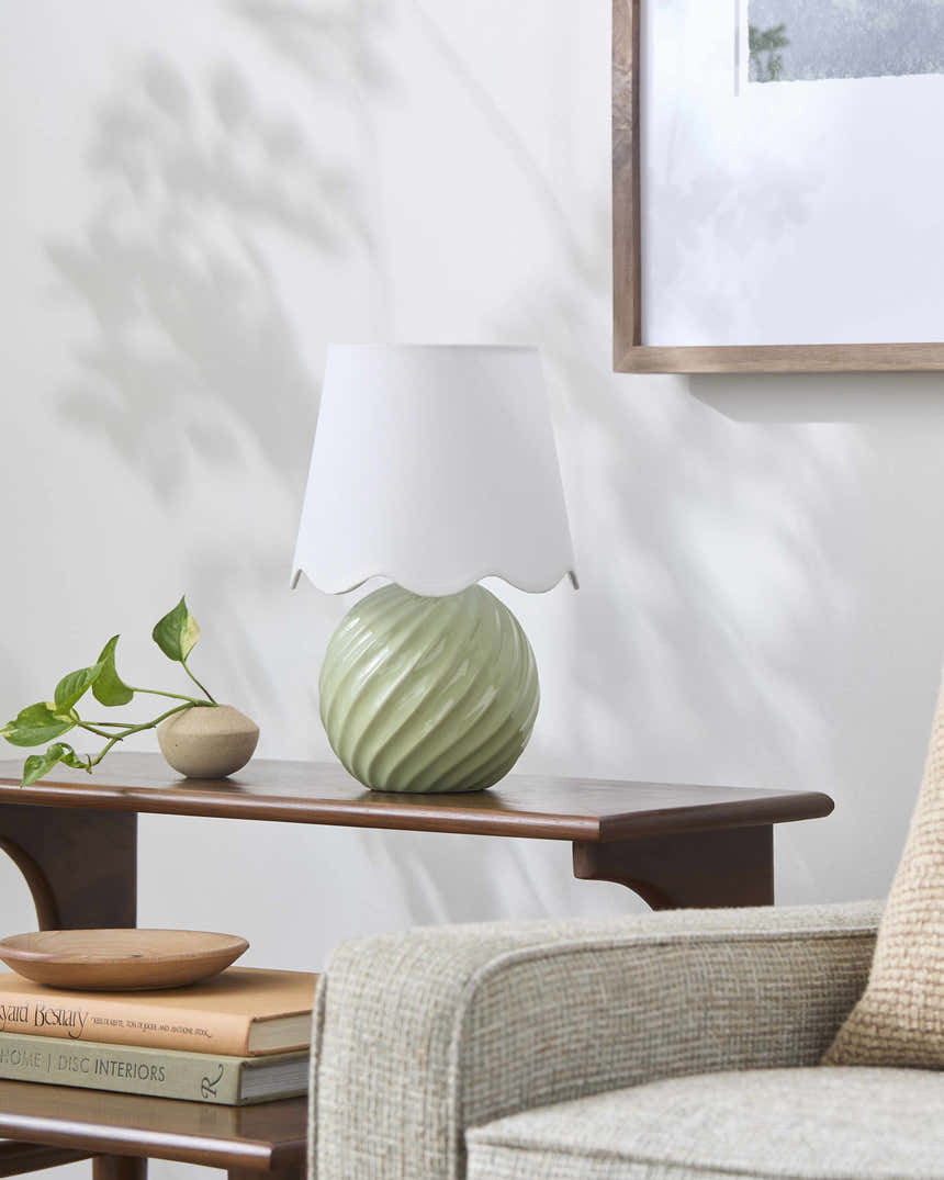 Gestalgar Green Table Lamp