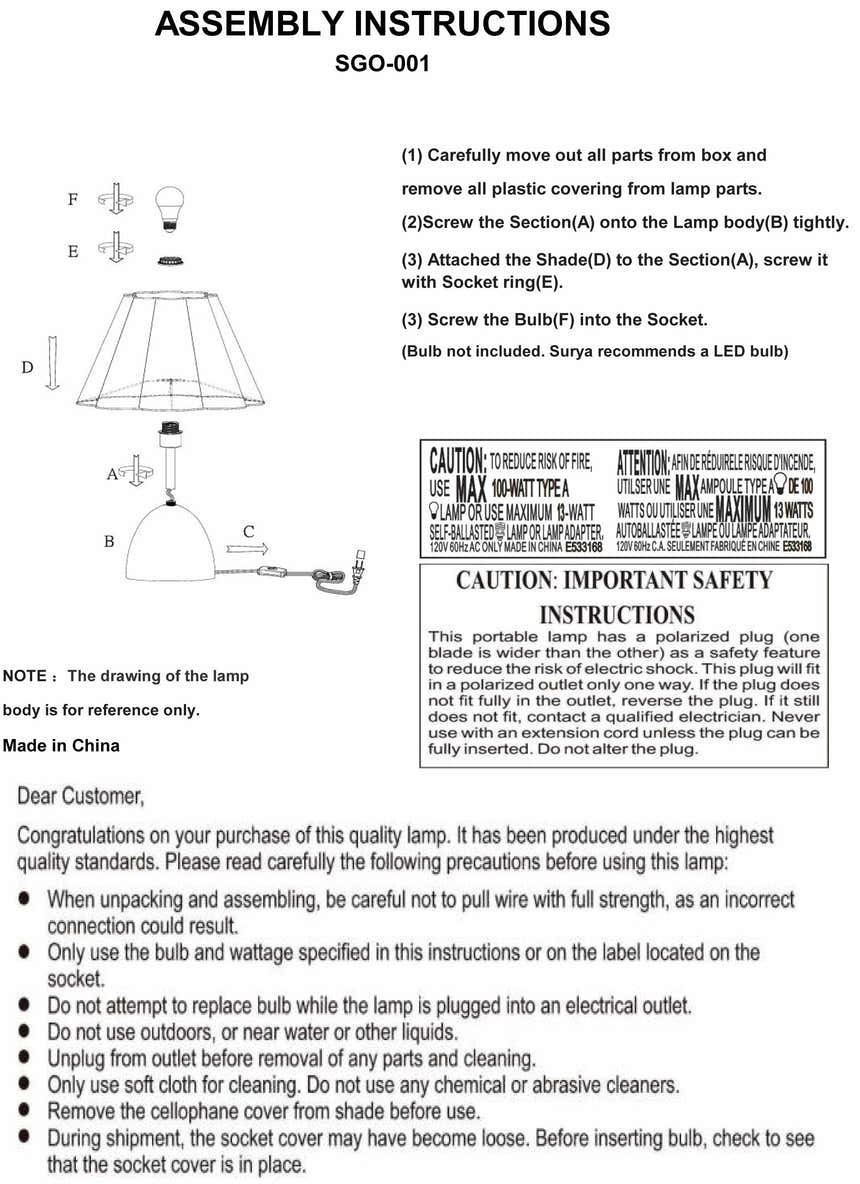 Ahlerstedt Table Lamp
