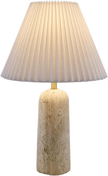 Galey White Alix x Livabliss Autumn Laurel Table Lamp