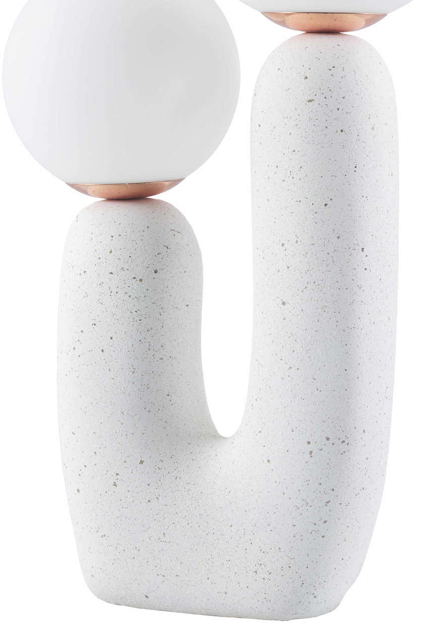 Gallodoro White Table Lamp