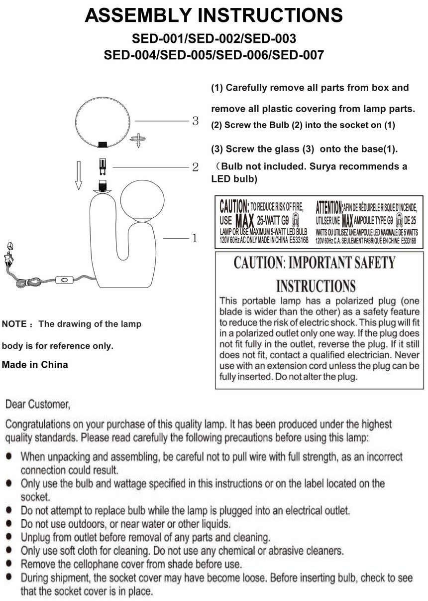Gallodoro White Table Lamp