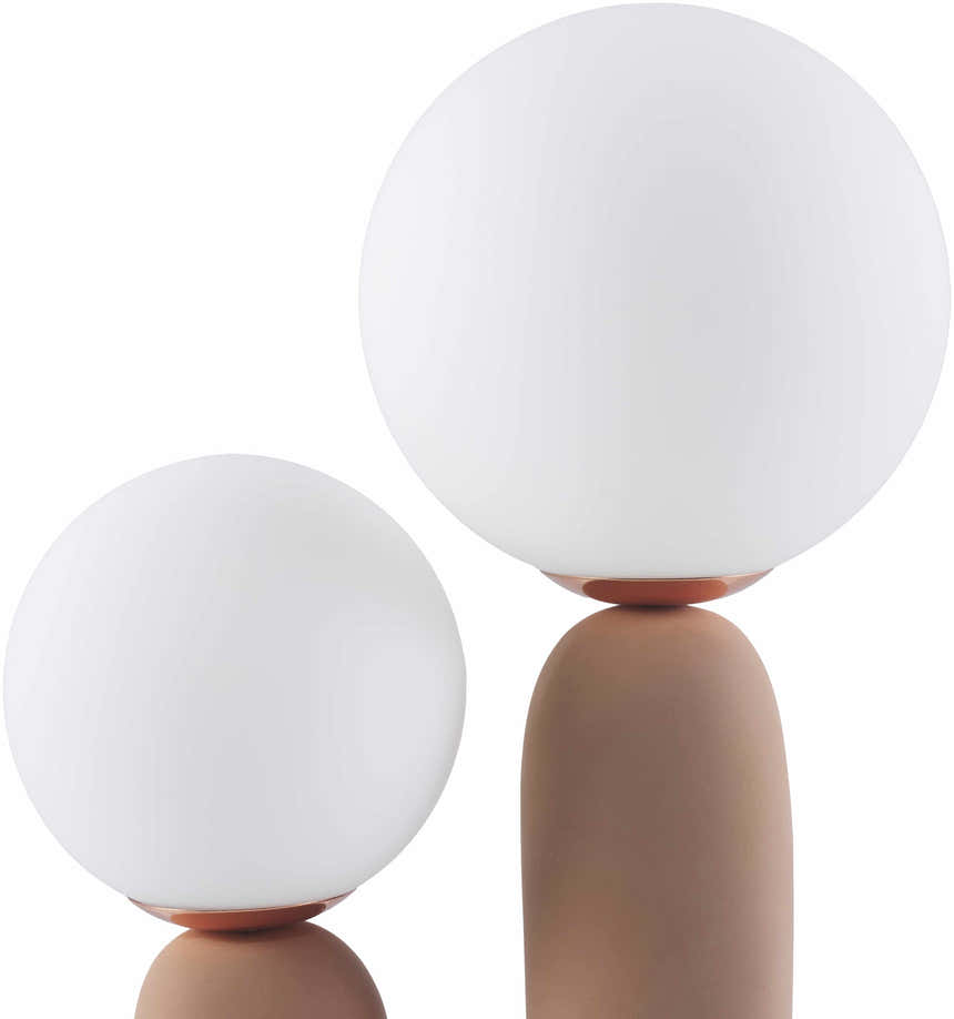 Gallodoro Tan Table Lamp