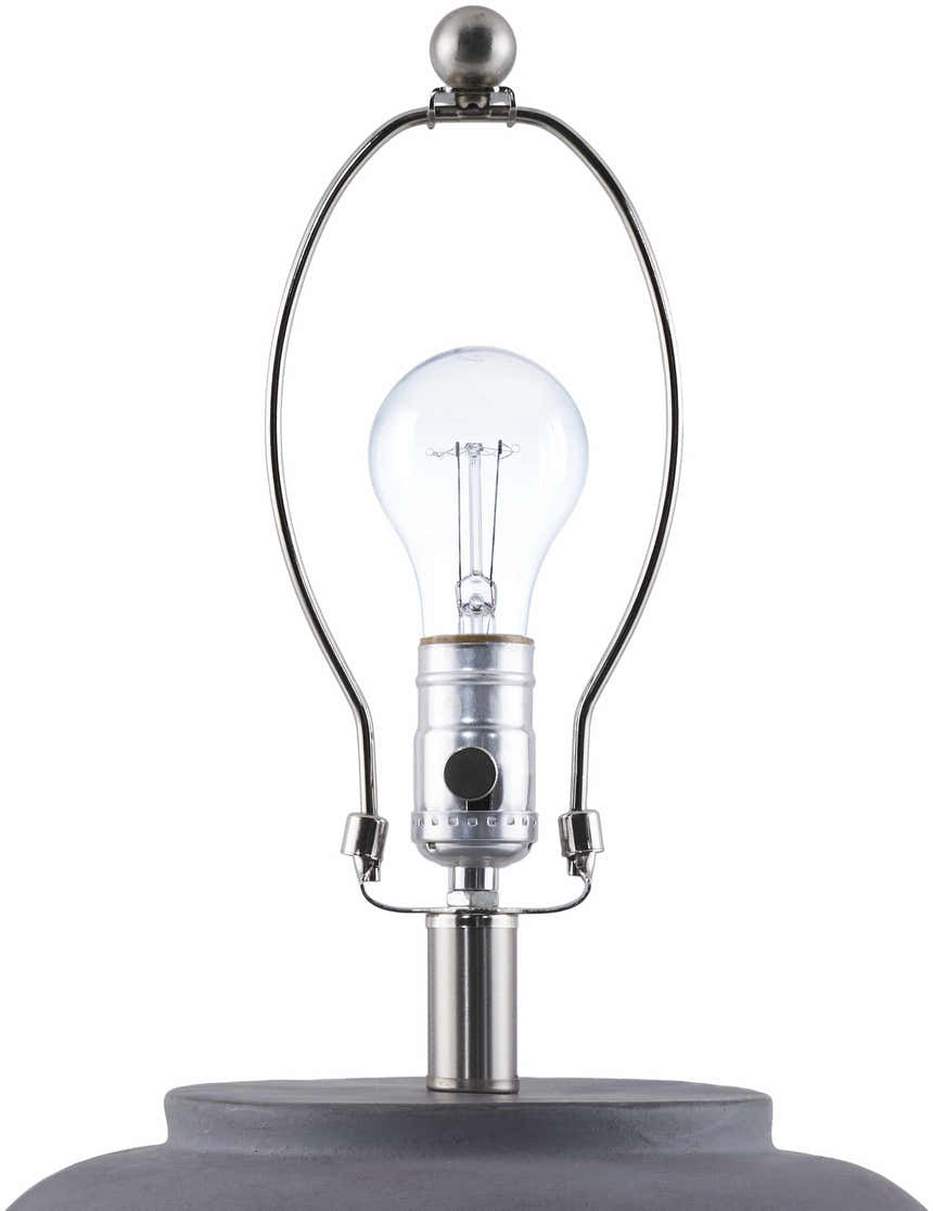 Rayoe Gray Table Lamp