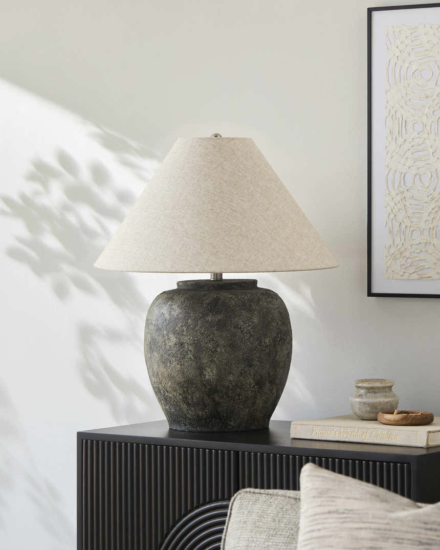 Gurgurnica Dark Brown Table Lamp