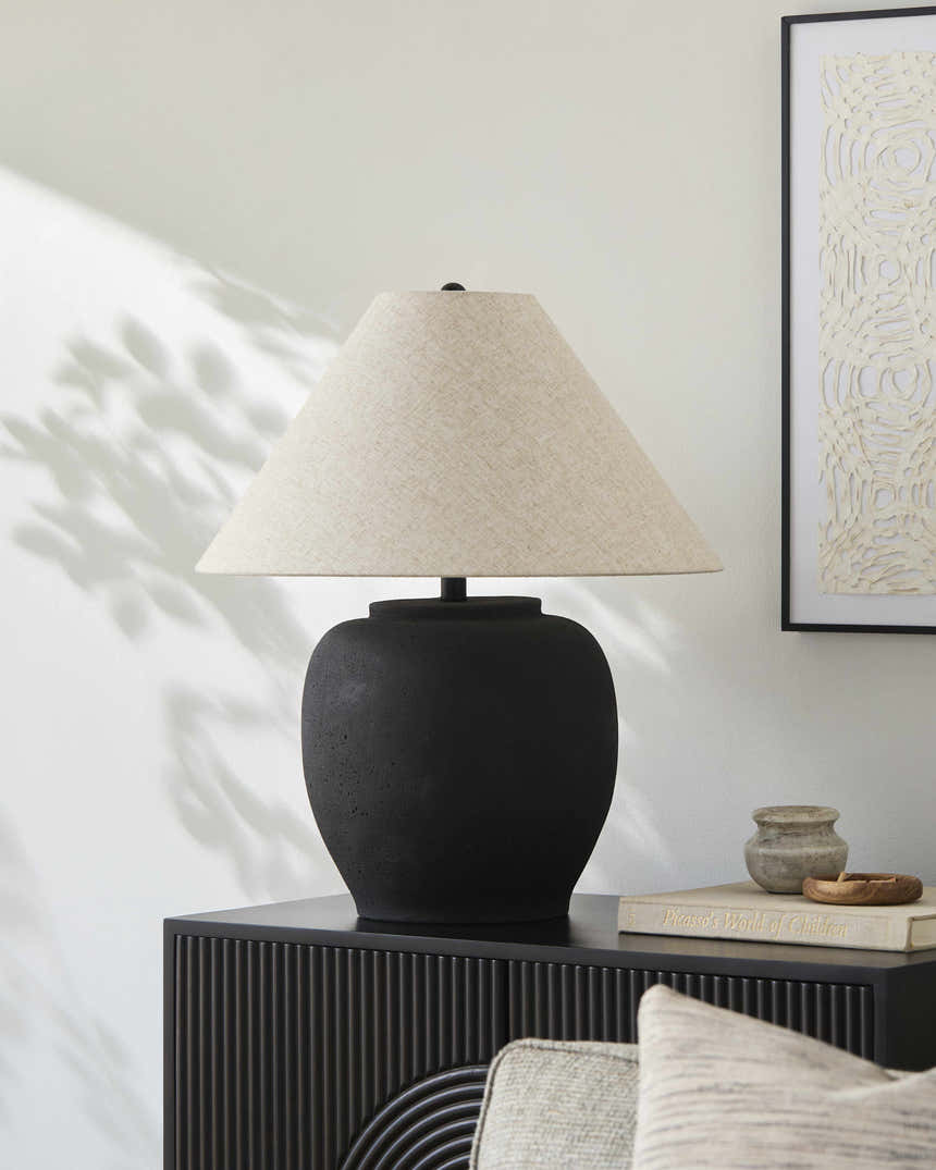 Gurgurnica Beige Table Lamp