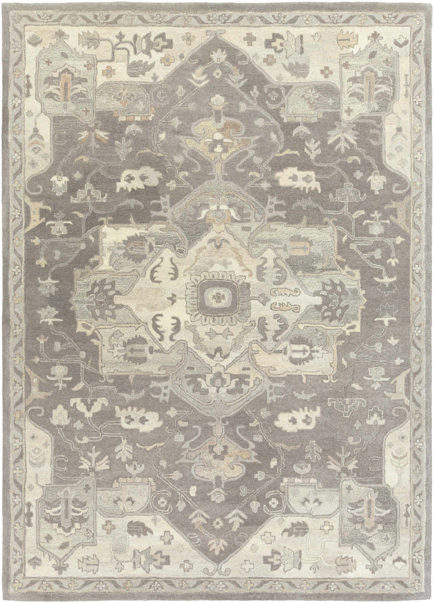 Made to Order Custom Size Broomfield Hand Tufted Taupe 1196 Area Rug