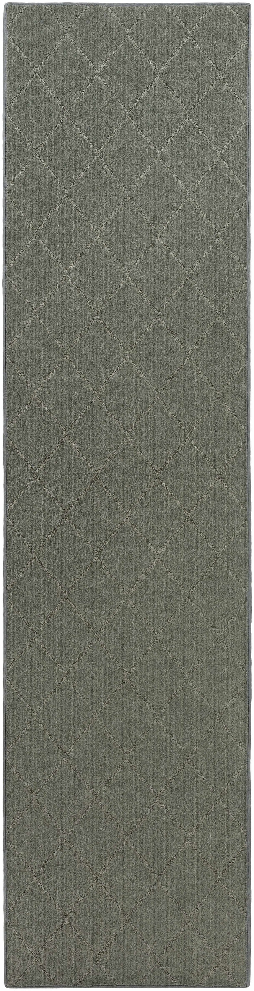 Hawkins Green Diamond Cut and Sew Custom Rug