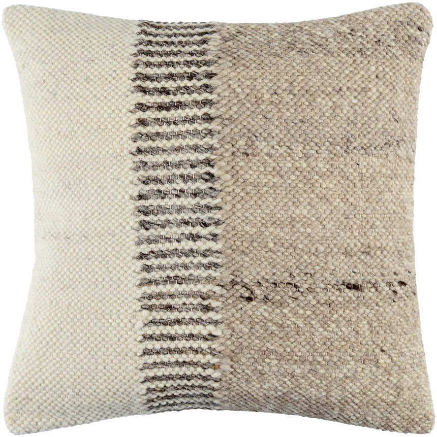 Beige Modern Accent Pillow for sofa bed or accent chair