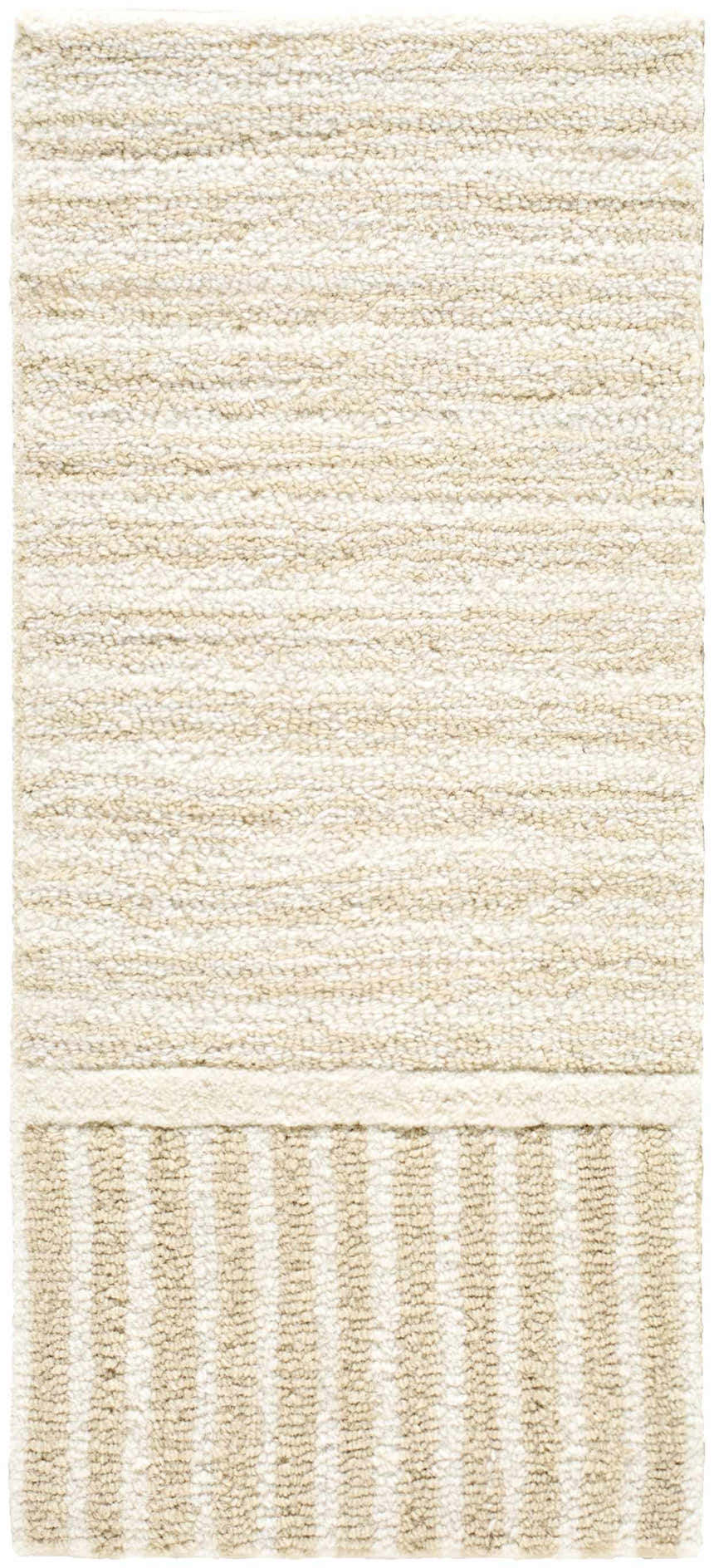 Made to Order Custom Size Hiroto Taupe Area Rug