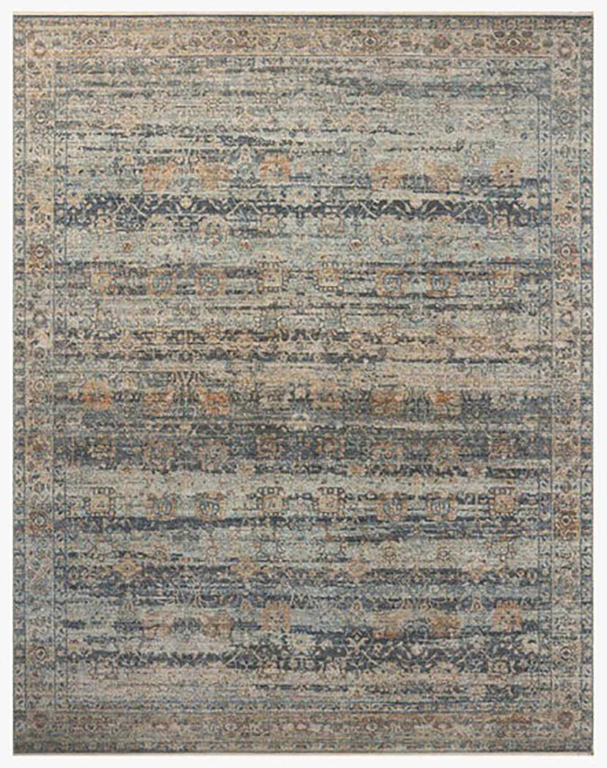 Loloi Heritage HER-09 Blue & Brown Area Rug