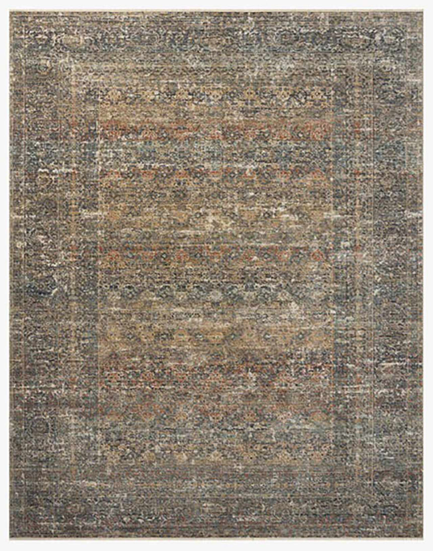 Loloi Heritage HER-11 Dark Blue Area Rug