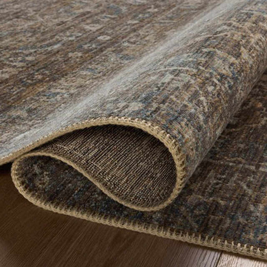 Loloi Heritage HER-14 Dark Brown Area Rug