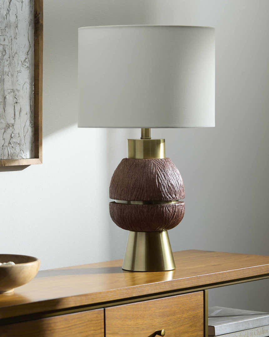 Hohnstein Dark Brown Table Lamp
