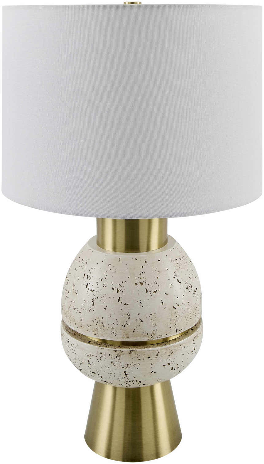 Hohnstein Metallic Gold Table Lamp