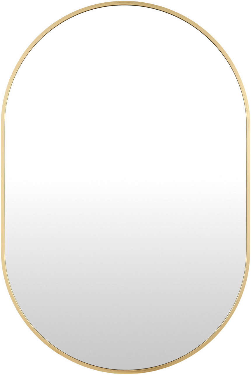 Hagenburg Gold Iron Frame Mirror