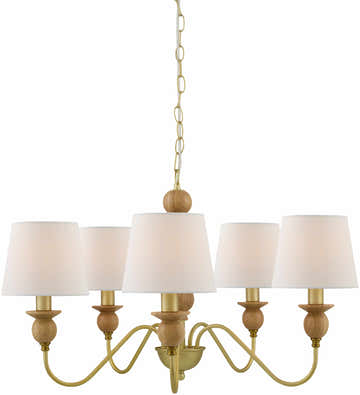Hengstdal Beige Chandelier
