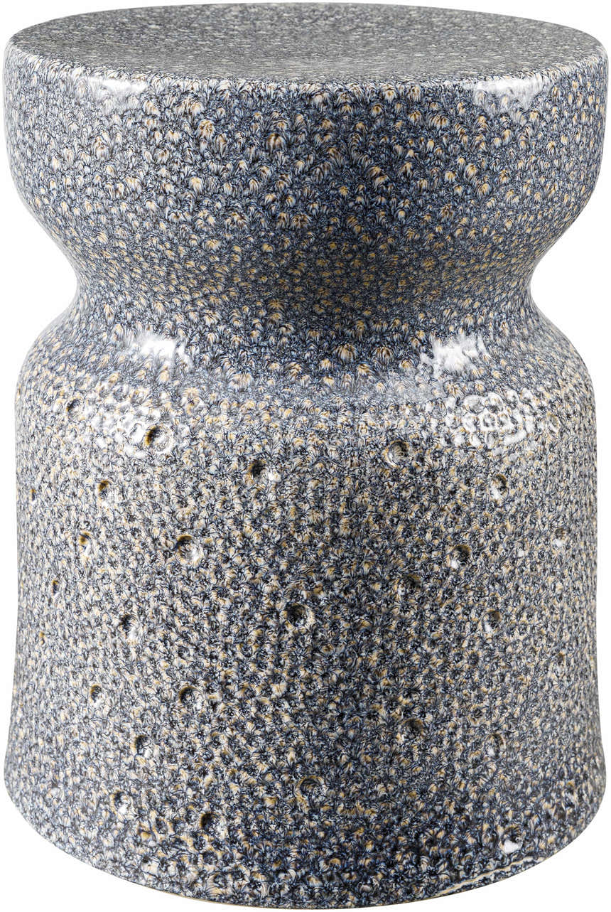 Harindanga Blue Outdoor End Table