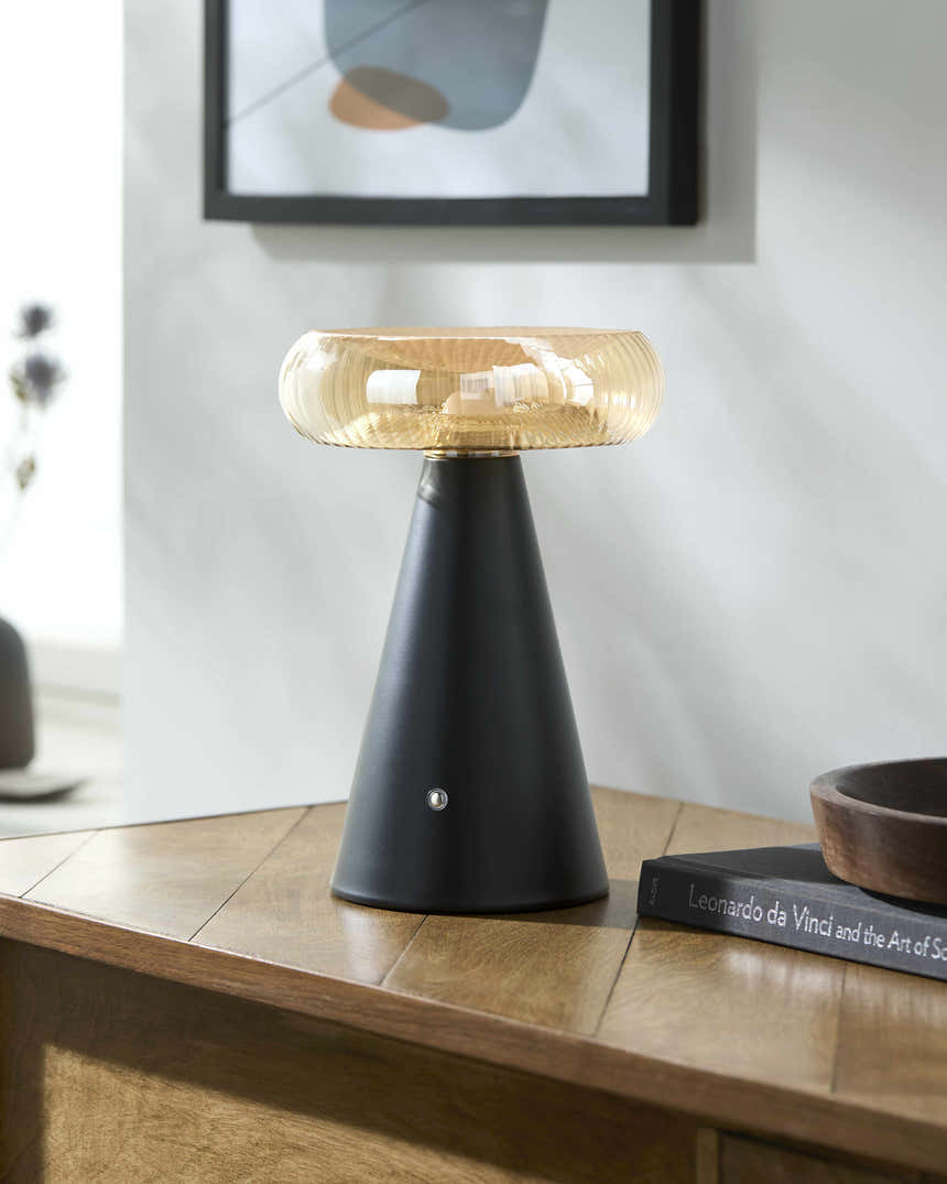 Haderslev Black Table Lamp