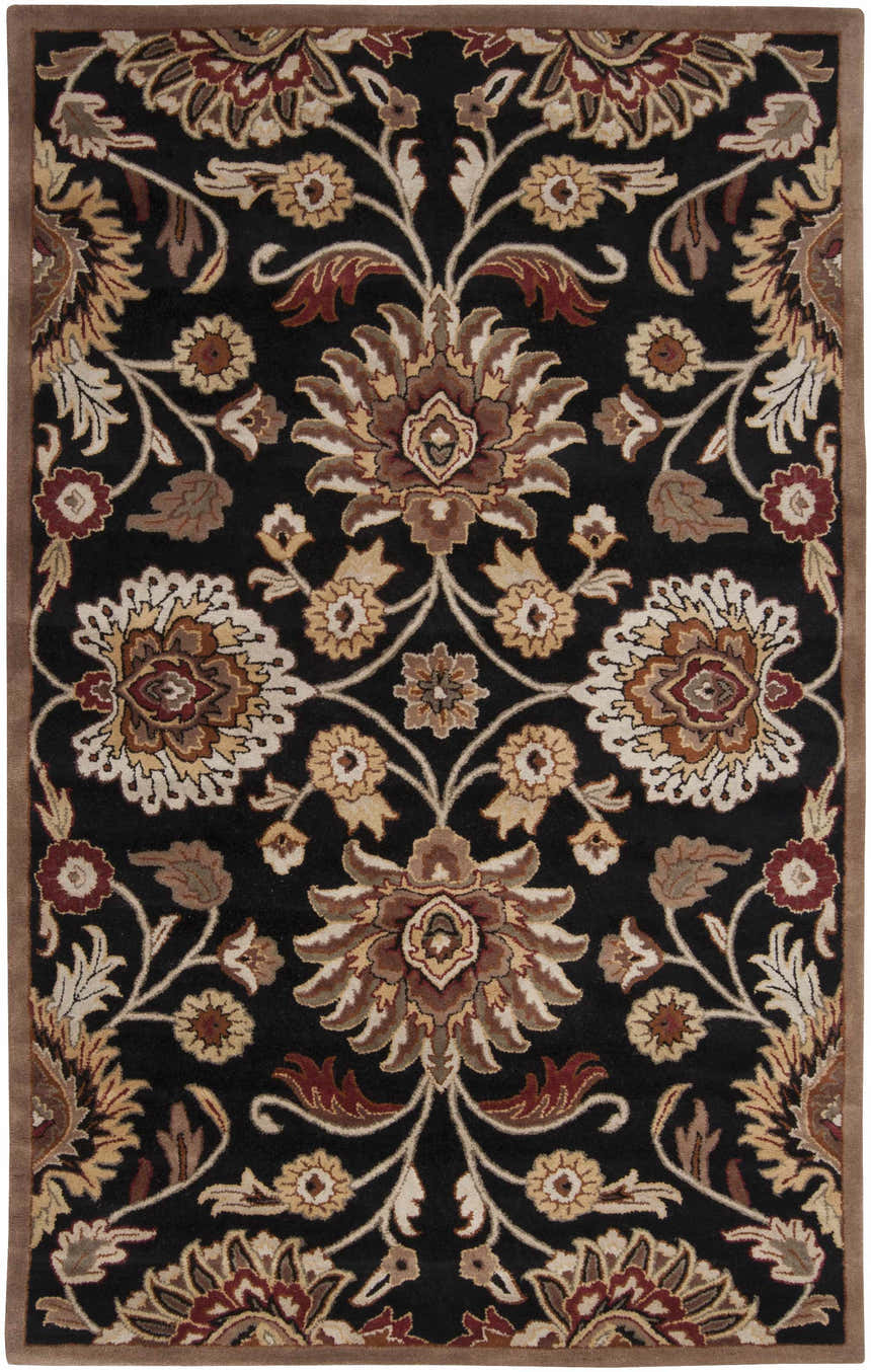 Made to Order Custom Size Conesus Hand Tufted Black 1053 Area Rug