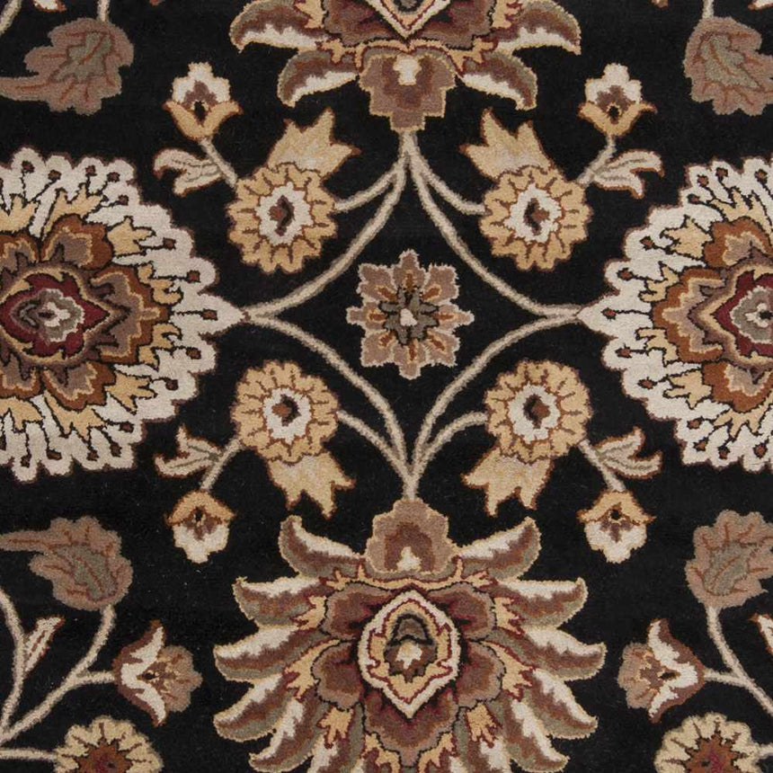 Made to Order Custom Size Conesus Hand Tufted Black 1053 Area Rug