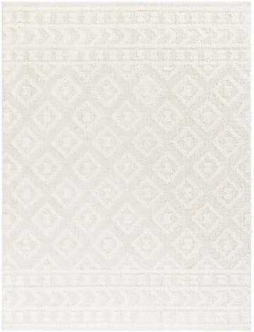 Eivin Cream Diamonds Plush Rug