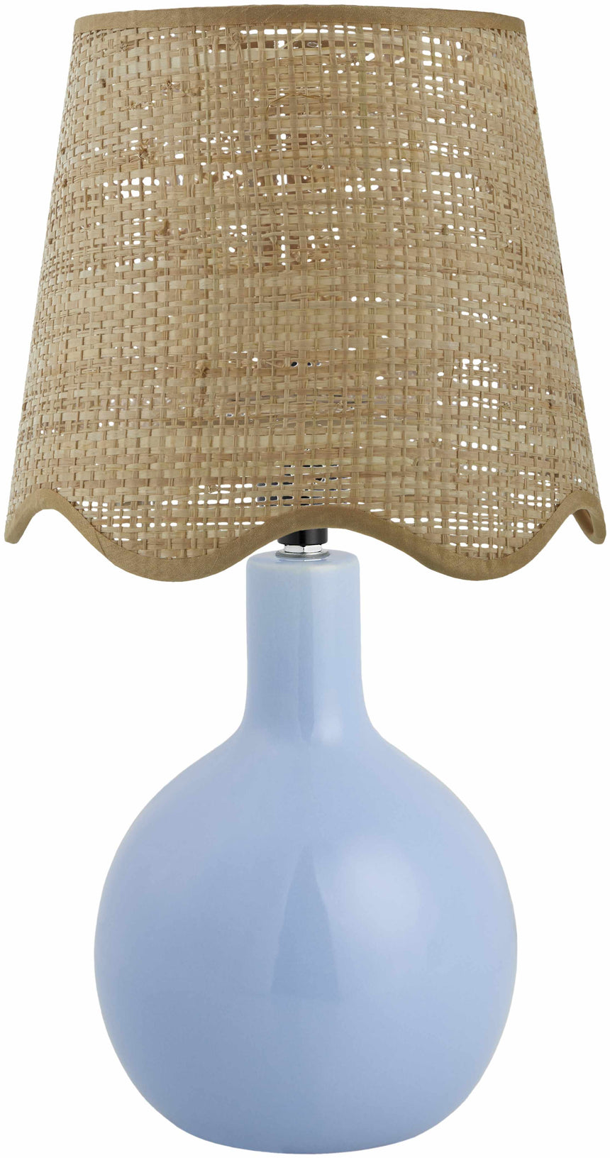 Atenxoxola Blue Peach Table Lamp