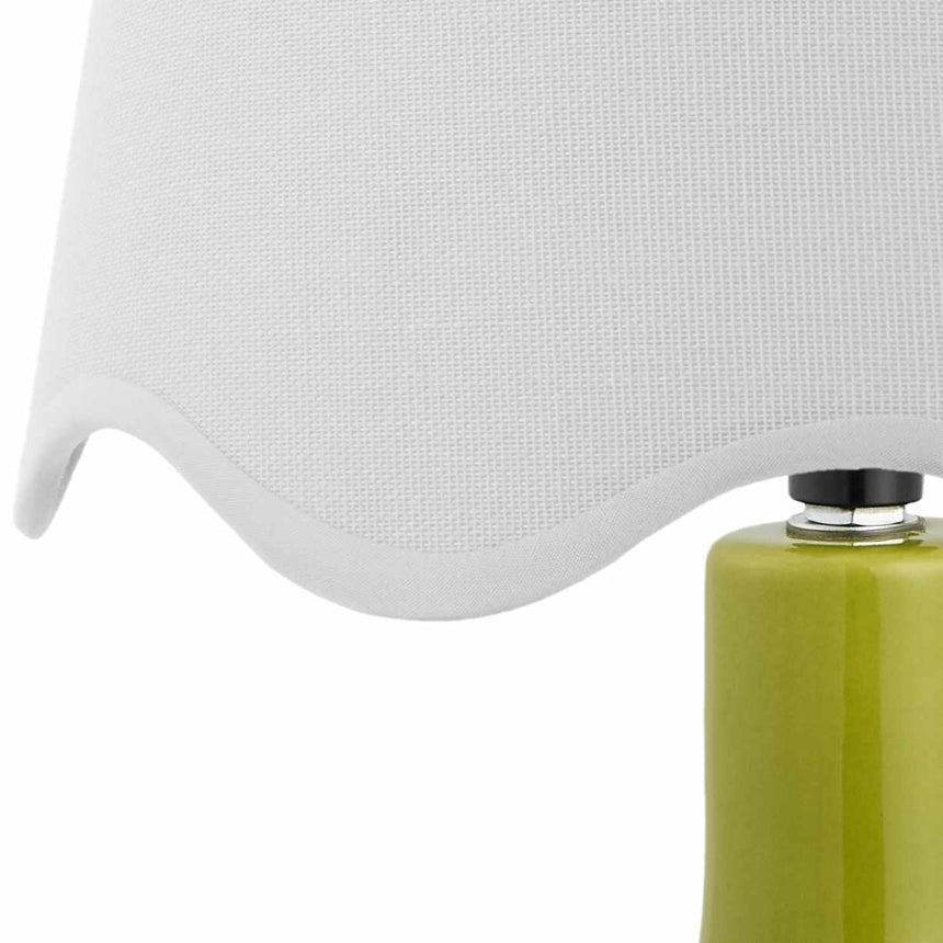 Atenxoxola Green White Table Lamp